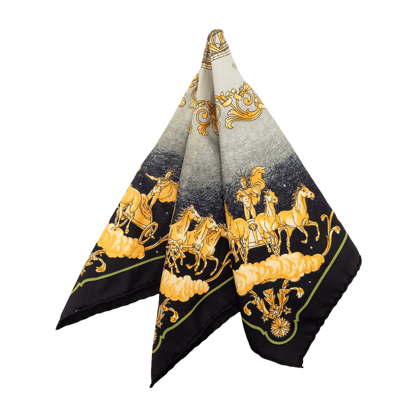 Cosmos Square Silk Handkerchief - Image 1