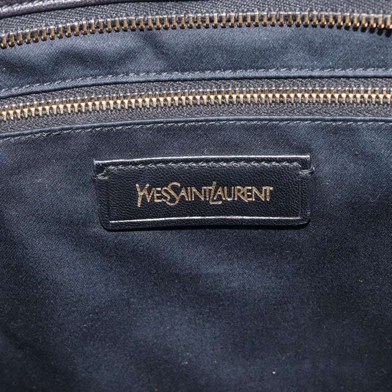 Saint Laurent Classic Y Cabas Leather Black Bag