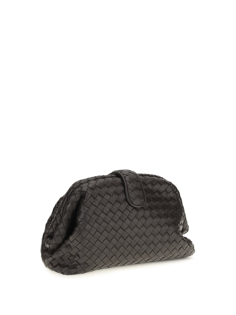 Bottega Veneta Lauren 1980 Clutch — Black Lamb (ovis Aries)