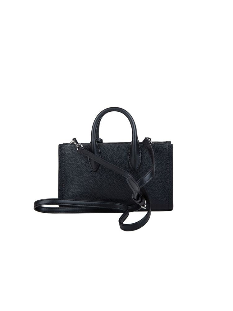 Michael Kors Crossbody Bag — Black Leather