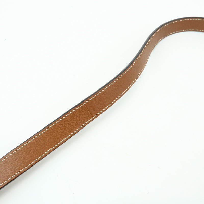 Celine Round Purse On Strap Triomphe Coated Canvas Beige Bag