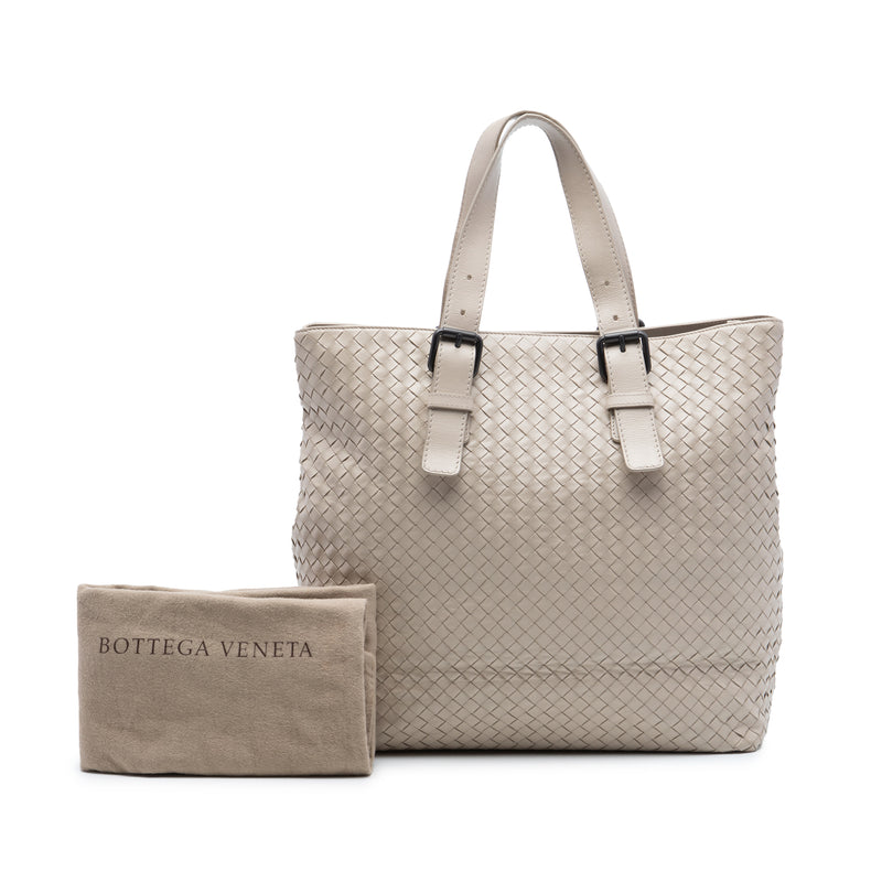 Nappa Intrecciato Belted Tote - Image 7