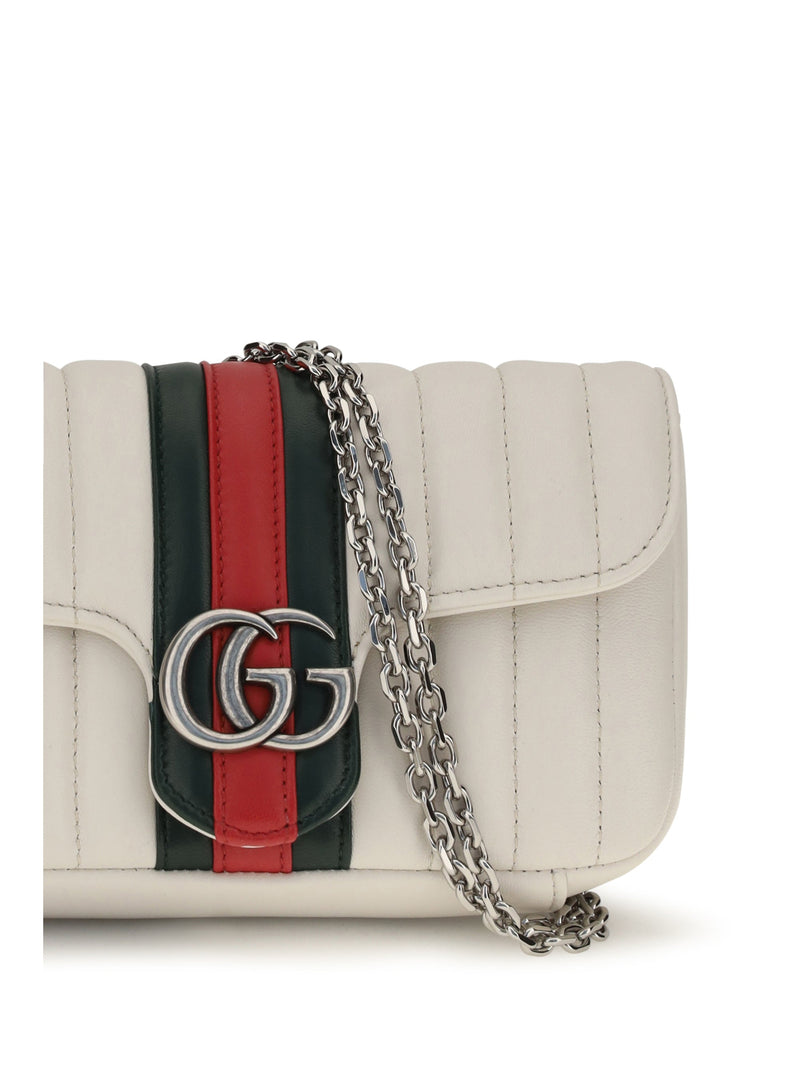 Gucci Shoulder Bag — White Lamb Ovis Aries