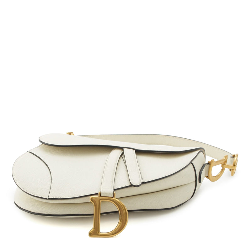 Grained Calfskin Saddle Bag - Image 3