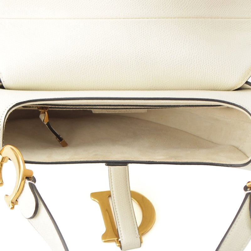 Grained Calfskin Saddle Bag - Image 4