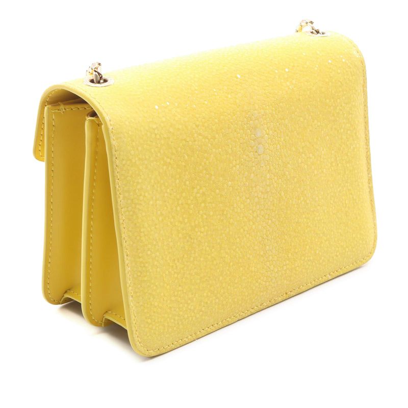 Small Galuchat and Calfskin Serpenti Forever Crossbody - Image 2