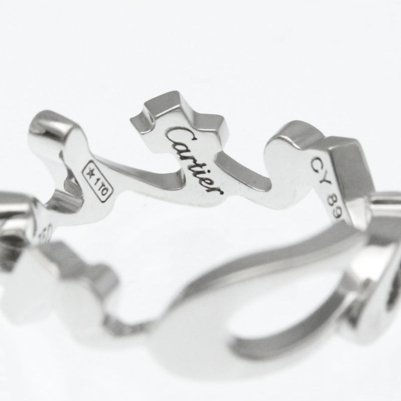 Cartier Signature 18k White Gold Silver White_gold Bijoux