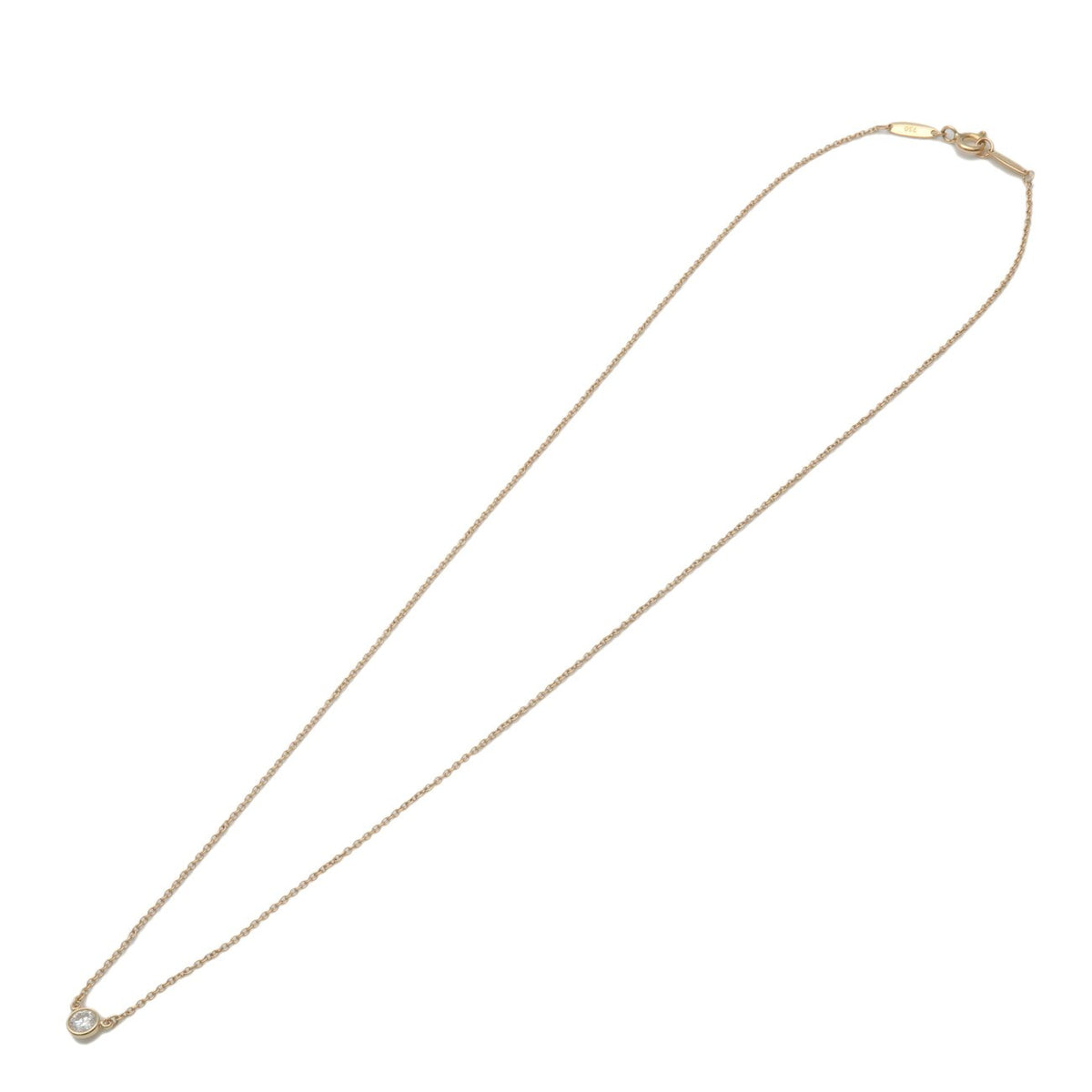 Tiffany & Co. Elsa Peretti Diamonds By The Yard Pendant 18k Yellow Gold With Diamond Yellow_gold Bijoux
