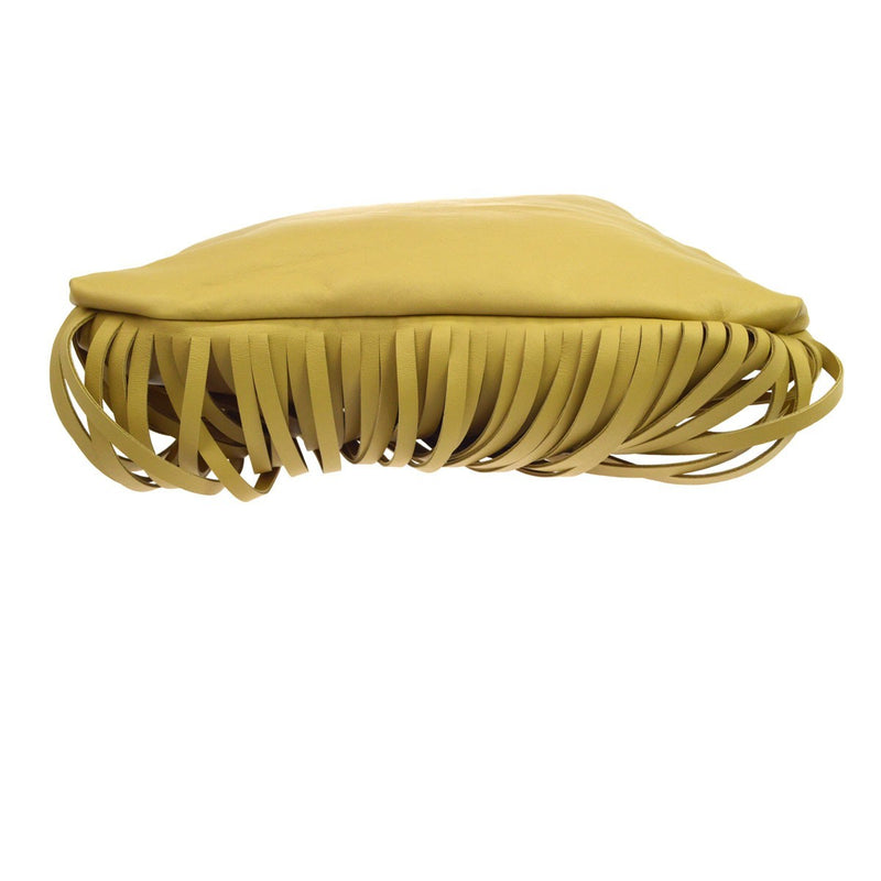 Bottega Veneta The Fringe Leather Beige Bag