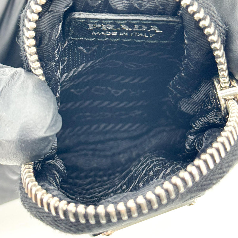 Prada Re-Edition 2005 Hobo Tessuto With Saffiano Leather Black Nylon