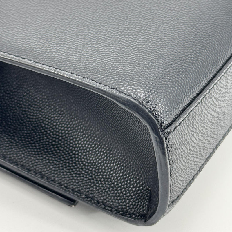 Saint Laurent Classic Monogram Leather Black Bag