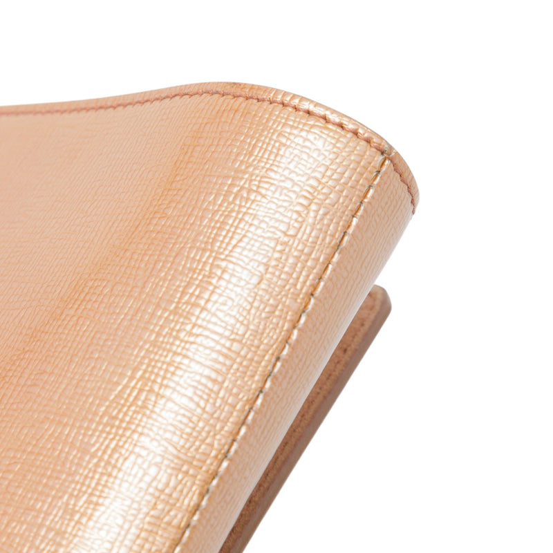 Large Textured Patent Monogram Belle De Jour Clutch - Image 6