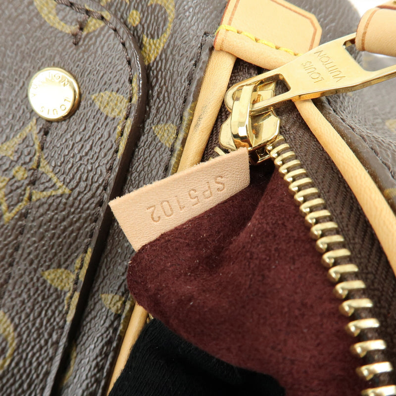 Louis Vuitton Olympe Monogram Canvas Brown Bag