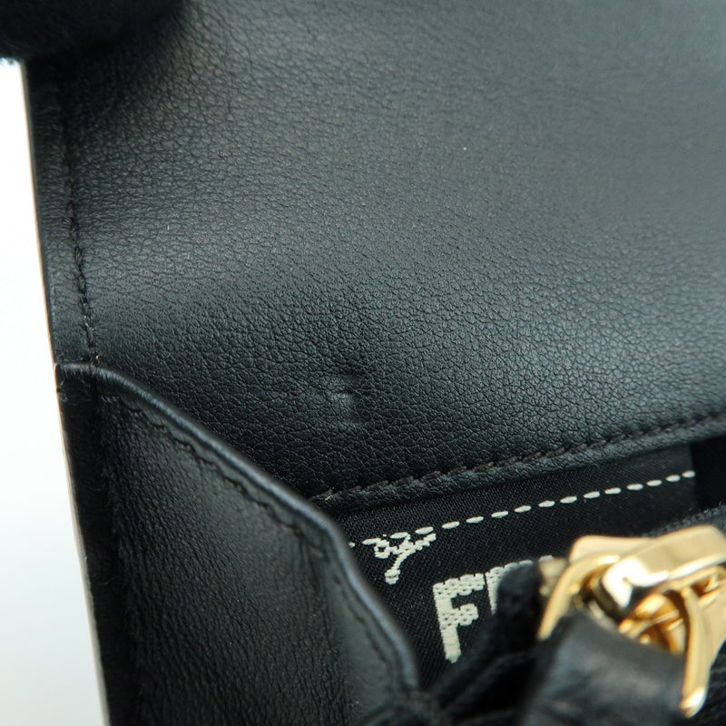 Fendi Selleria Peekaboo Leather Black Accessory