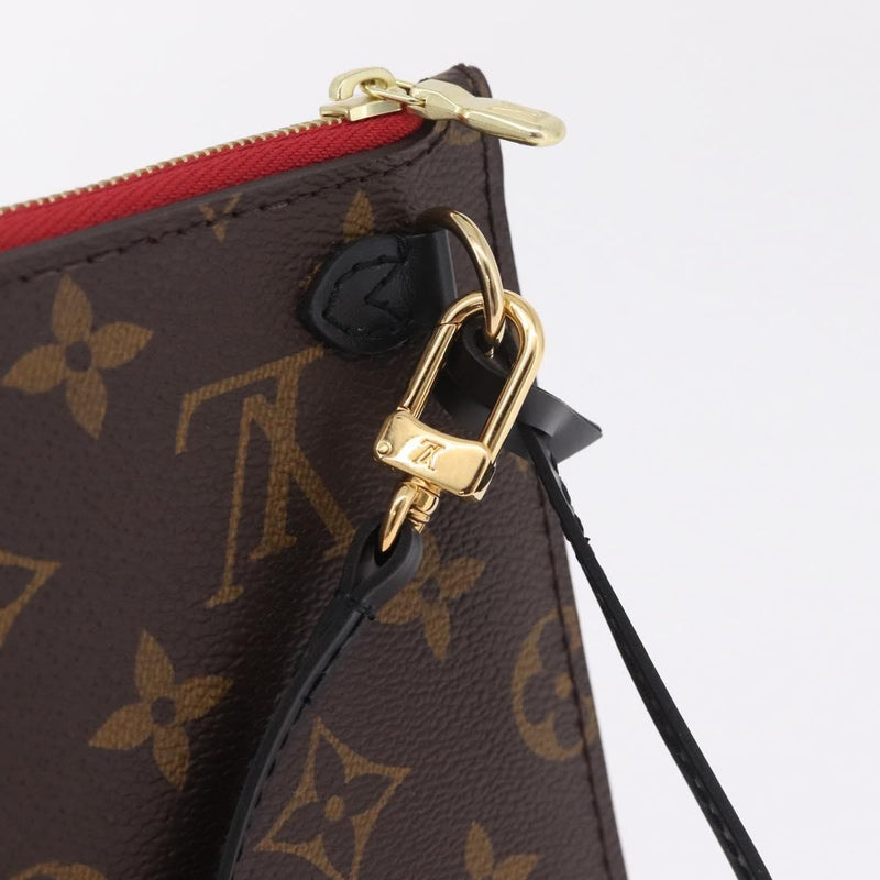 Louis Vuitton Neverfull Pochette Limited Edition World Tour Monogram Canvas Brown Bag