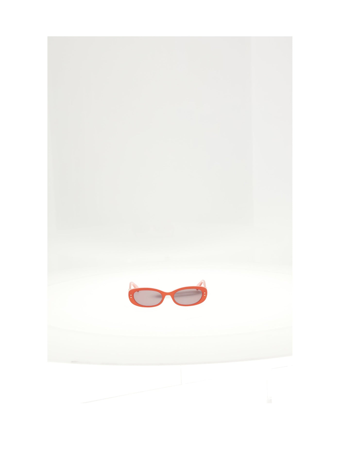 Dior Dblqb1ixr Oval Nylon Sunglasses — Red