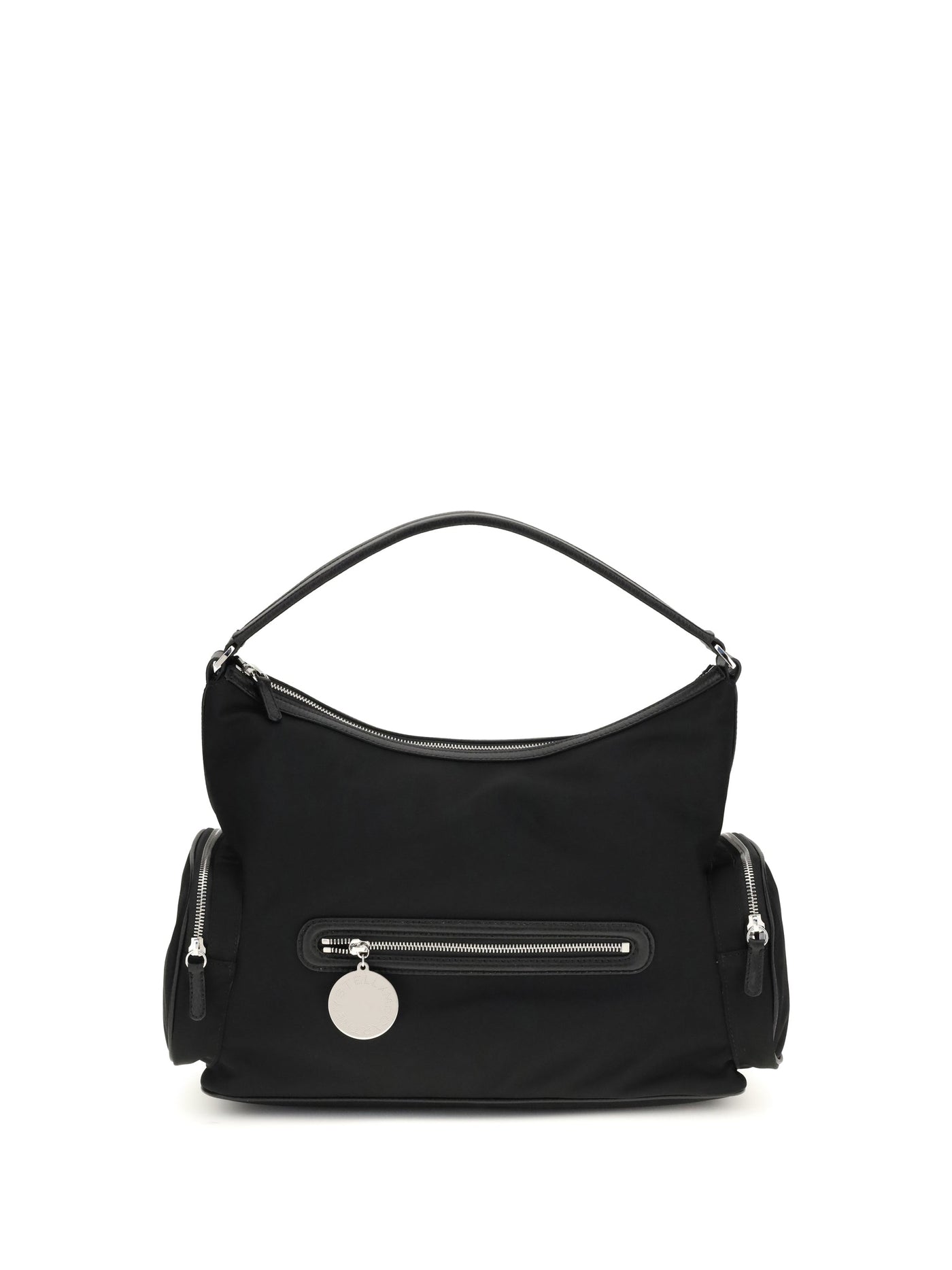 Stella Mccartney Dartmoor Shoulder Bag — Black Nylon