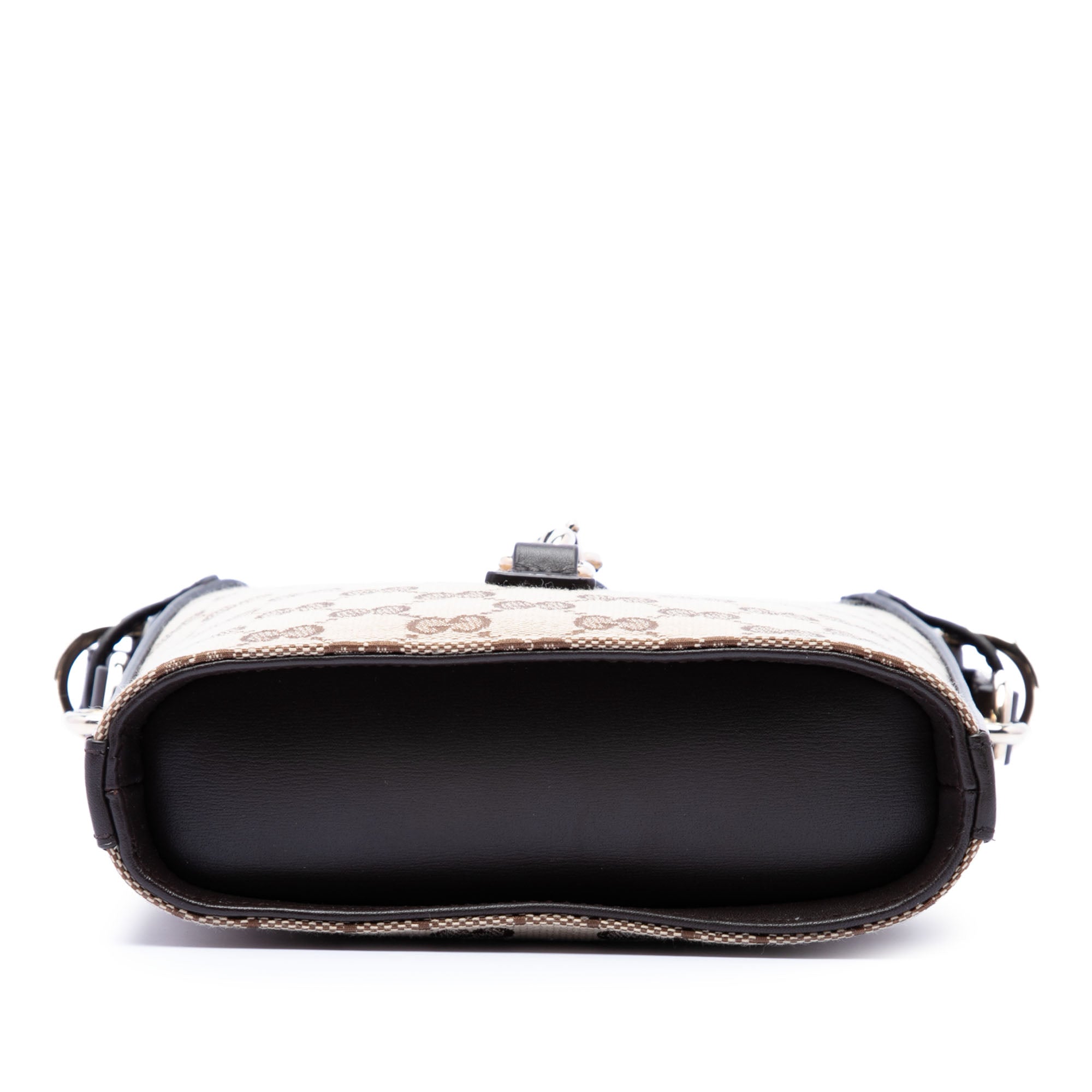 Mini GG Canvas Web Bucket Bag - Image 3