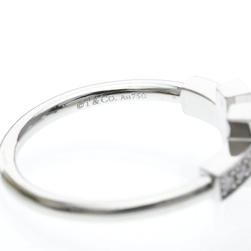 Tiffany & Co. T Wire 18k White Gold With Diamonds Silver White_gold Bijoux