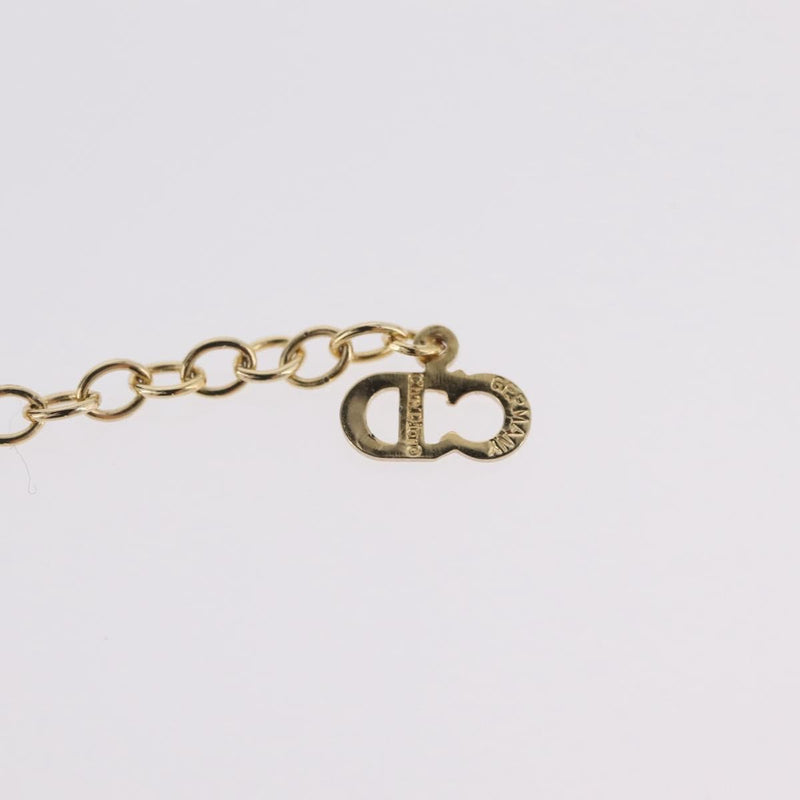 Christian Dior Vintage Cd Pendant Metal Gold Bijoux