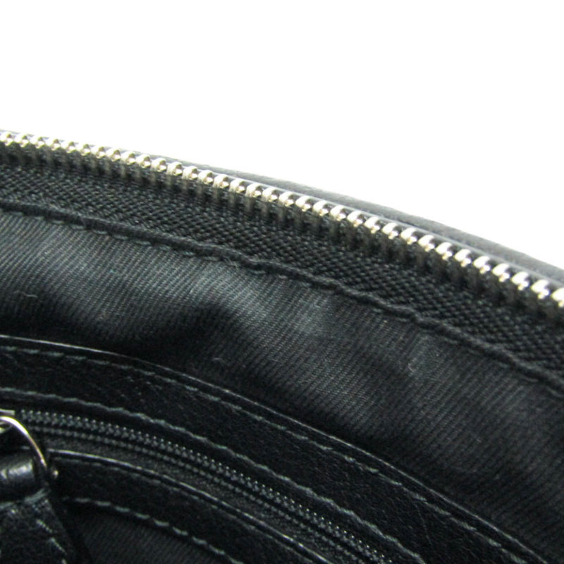 Bvlgari Open Hobo Leather Black