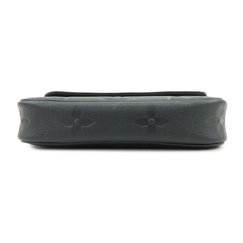 Louis Vuitton Ivy Wallet On Chain Monogram Empreinte Giant Black Leather Bag