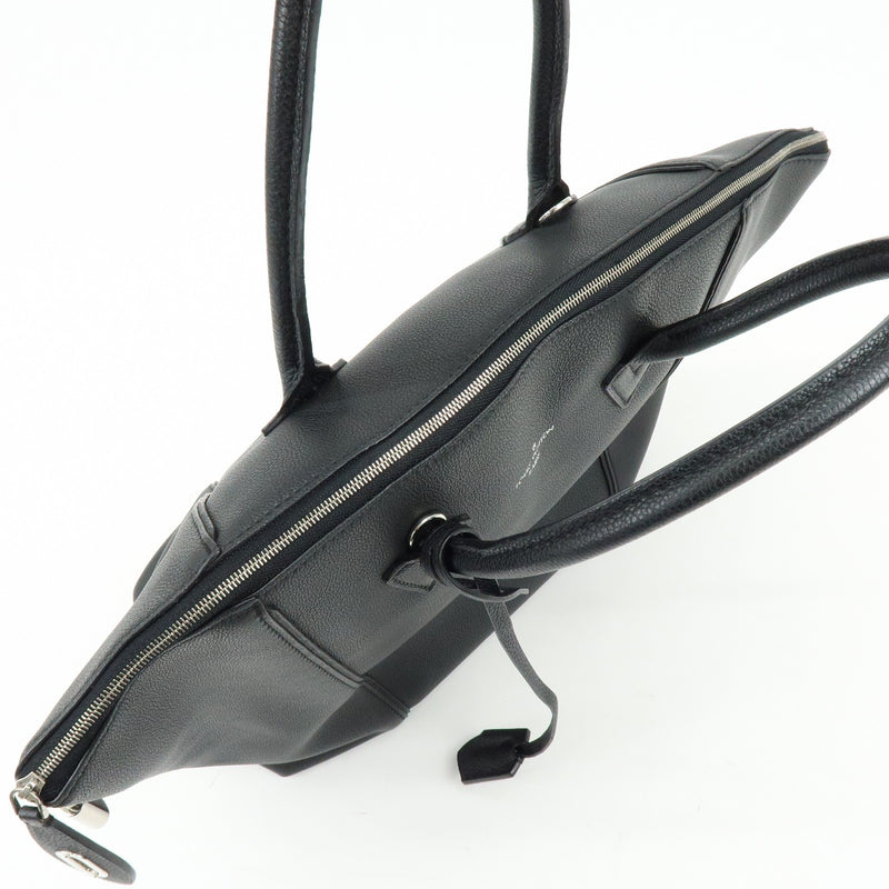 Louis Vuitton Soft Lockit Leather Black Bag