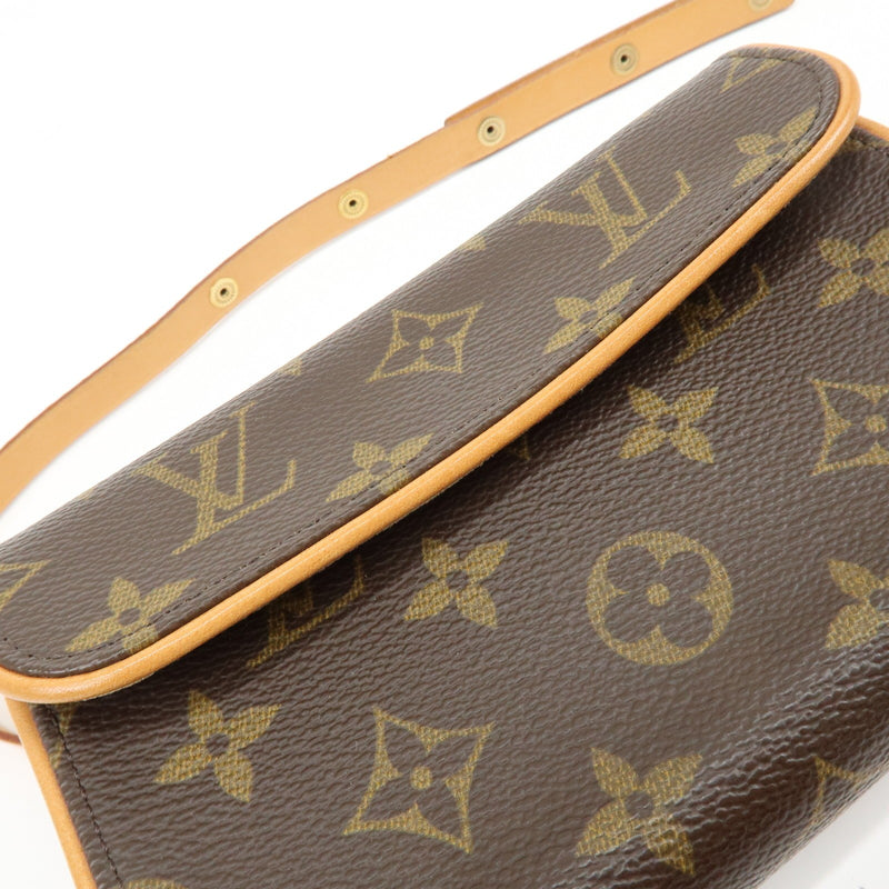 Louis Vuitton Florentine Waist Monogram Canvas Brown Bag