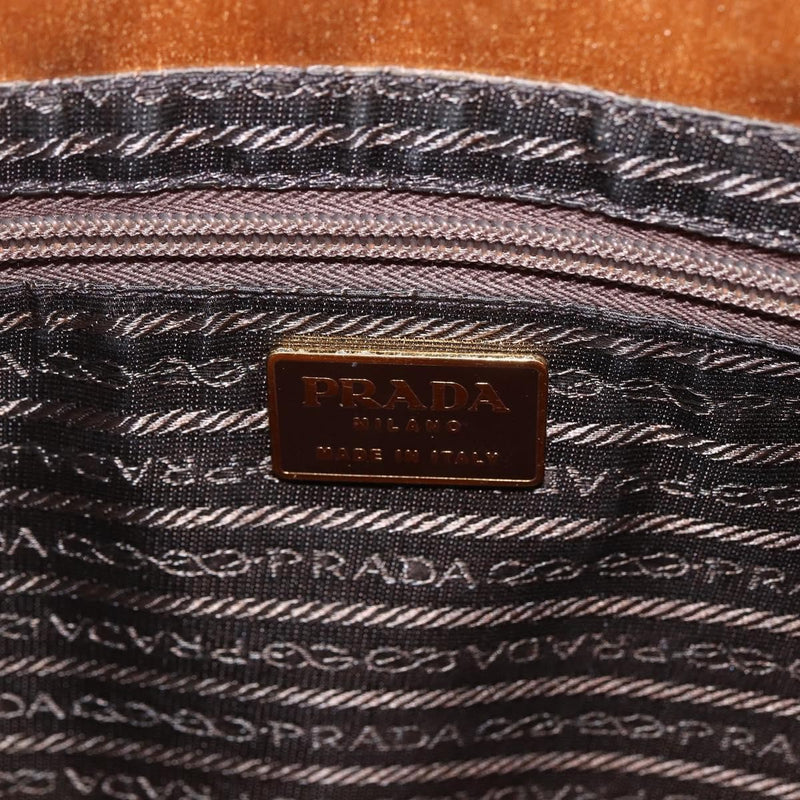 Prada Chain Satin Gold Bag