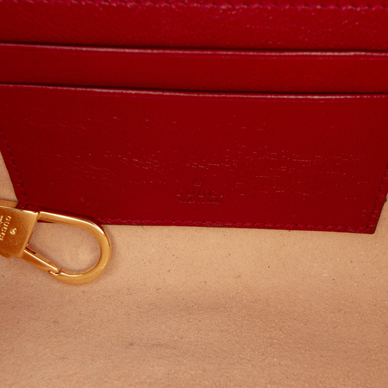 Mini Leather Rajah Web Chain Crossbody - Image 5