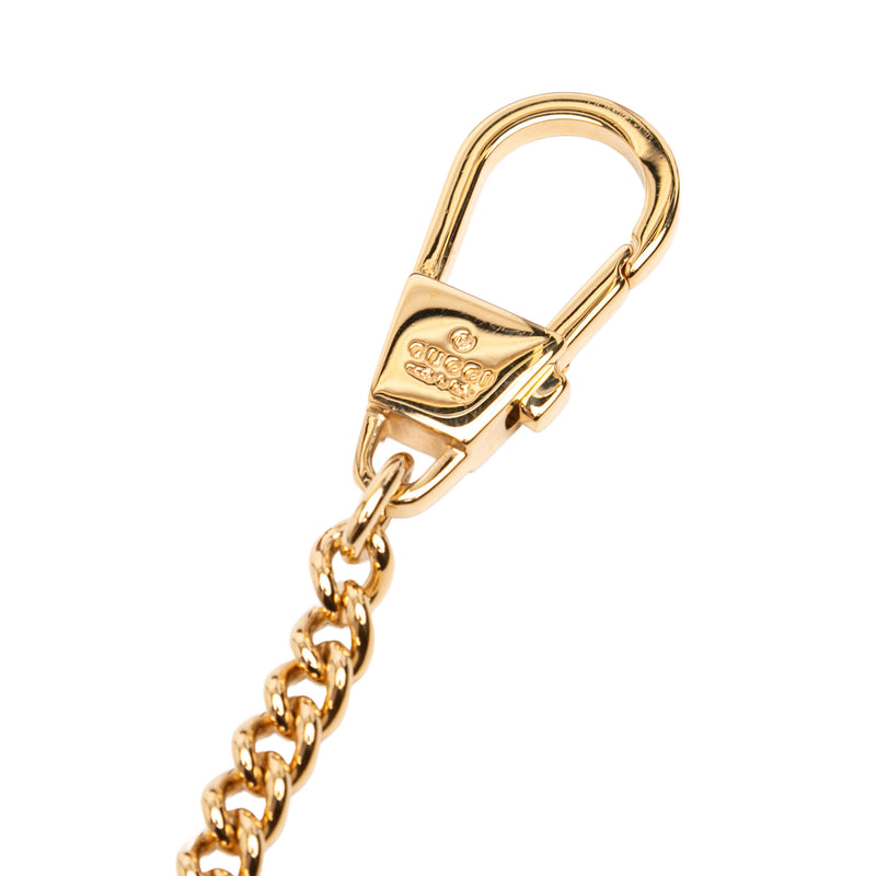 Mini Leather Rajah Web Chain Crossbody - Image 9