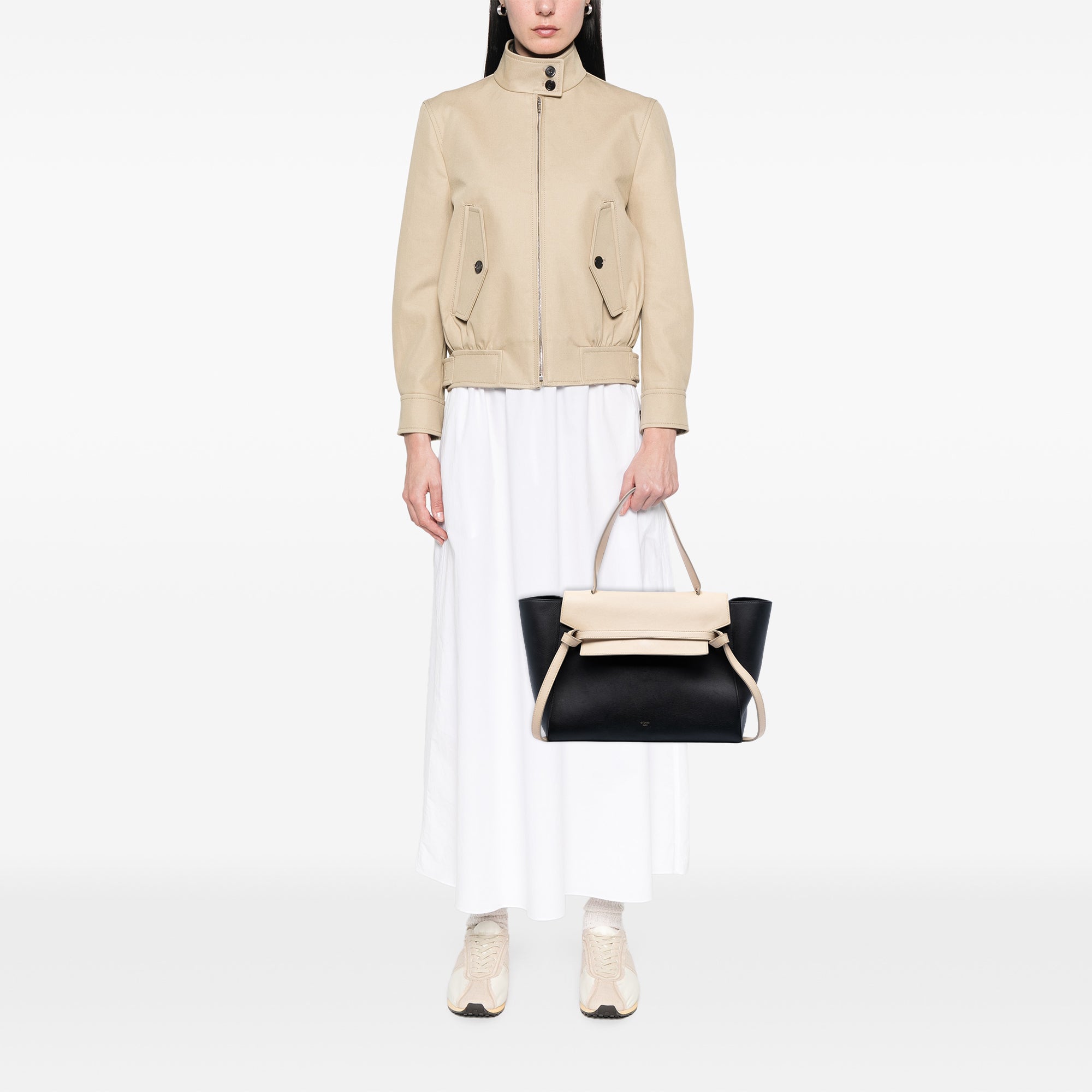 Mini Bicolor Smooth Calfskin Belt Bag - Image 6