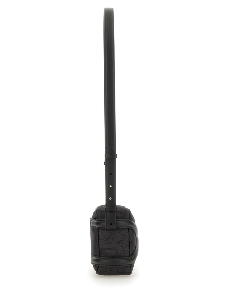 Alexander Mcqueen Polyester Camera Harness Shoulder Bag — Black