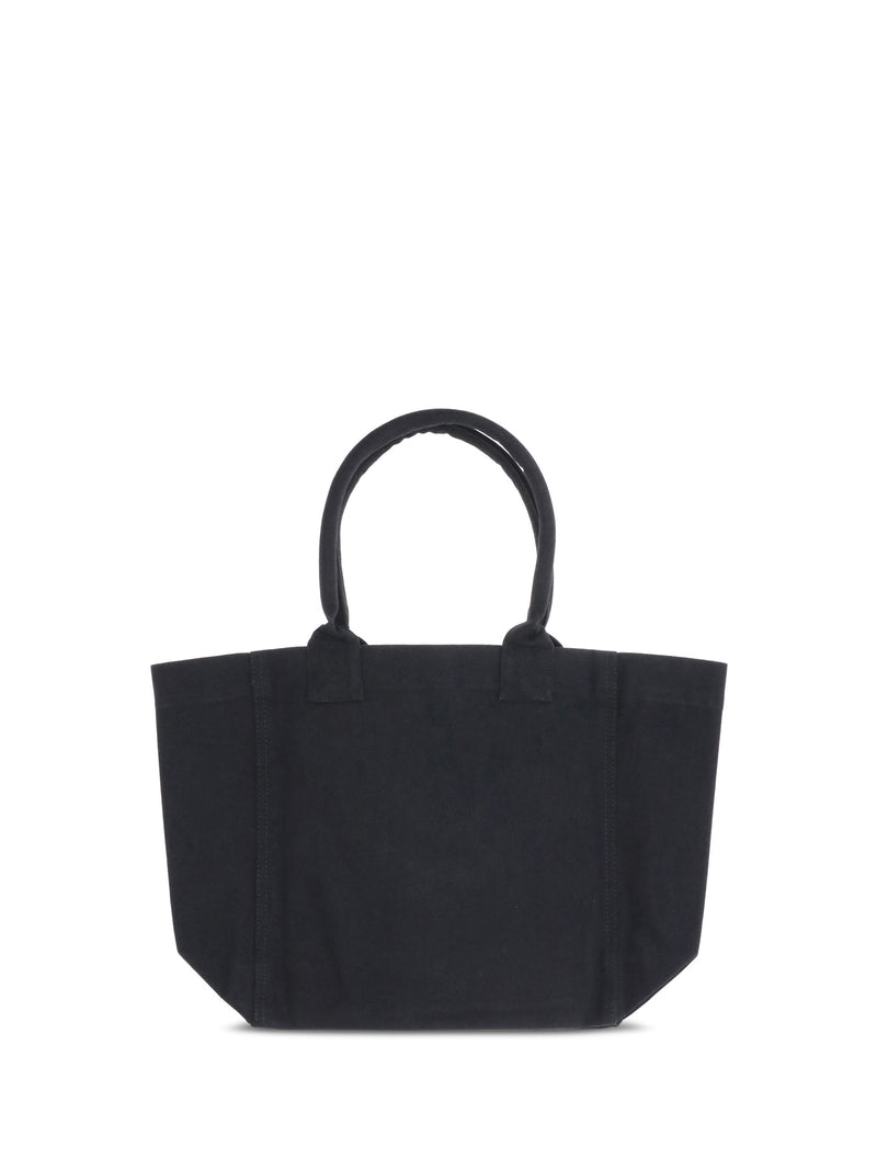 Isabel Marant Yenky Tote Bag — Black Cotton