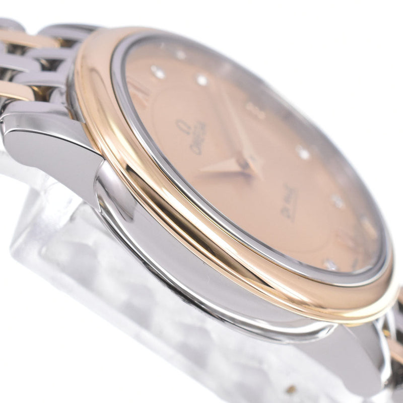 Omega De Ville Prestige Quartz Stainless Steel With Diamond Watches