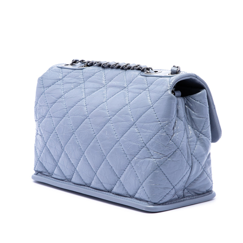 Quilted Aged Calfskin Single Flap - Image 2