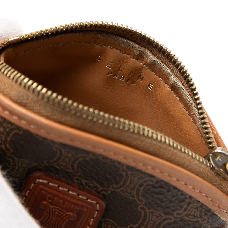 Macadam Coated Canvas Coin Pouch - Image 5