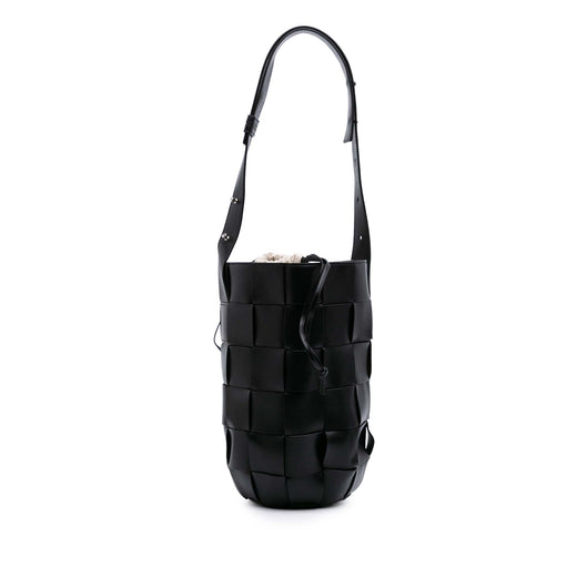 Nappa Intrecciato Casette Lantern Bucket - Image 1
