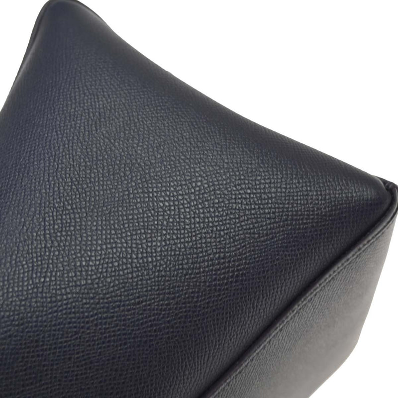 Celine Belt Textured Leather Blue Bag