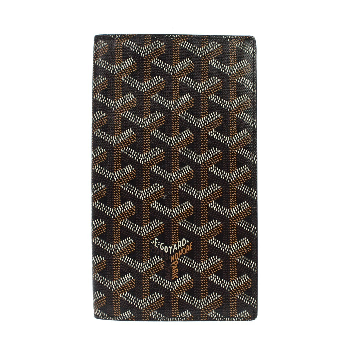 Goyard Saint Roch Coated Canvas Brown Accessory
