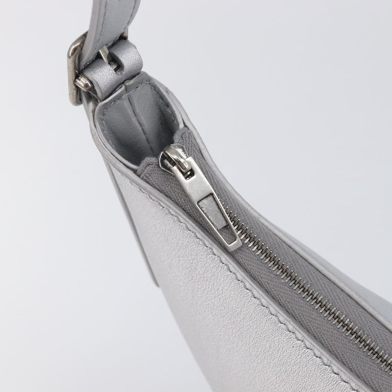 Balenciaga Mary Kate Sling Leather Silver Bag