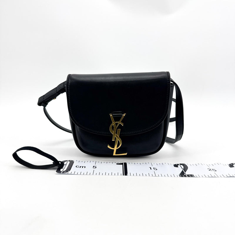 Saint Laurent Kaia Leather Black Bag