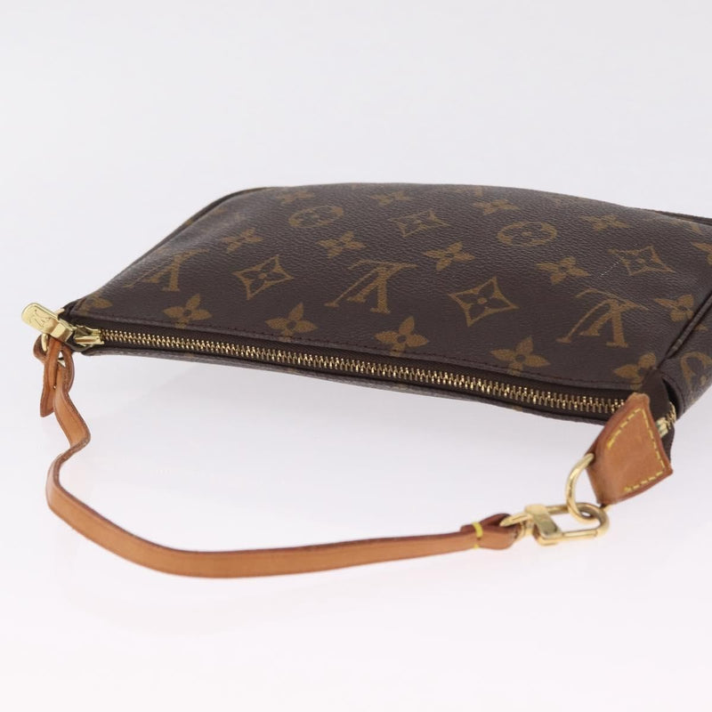 Louis Vuitton Pochette Accessoires Nm Monogram Canvas Brown Bag