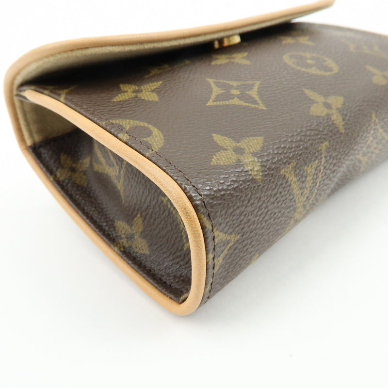 Louis Vuitton Florentine Waist Monogram Canvas Brown Bag