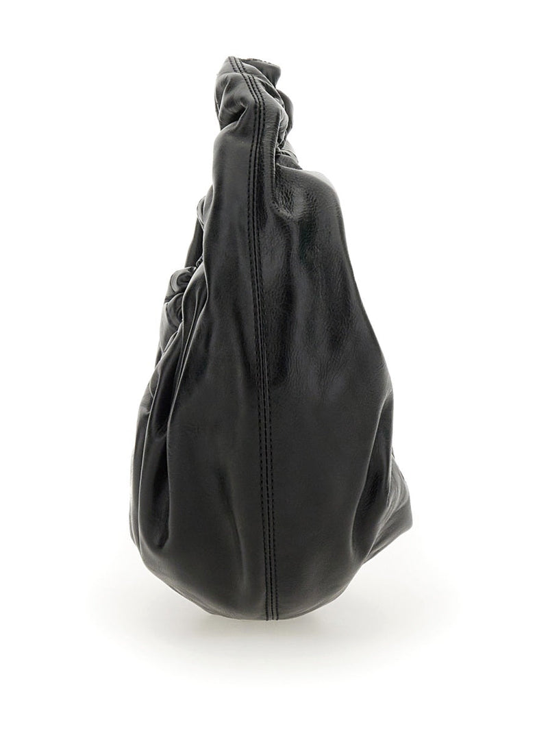 Alexander Wang Crescent Shoulder Bag — Black Cow Leather