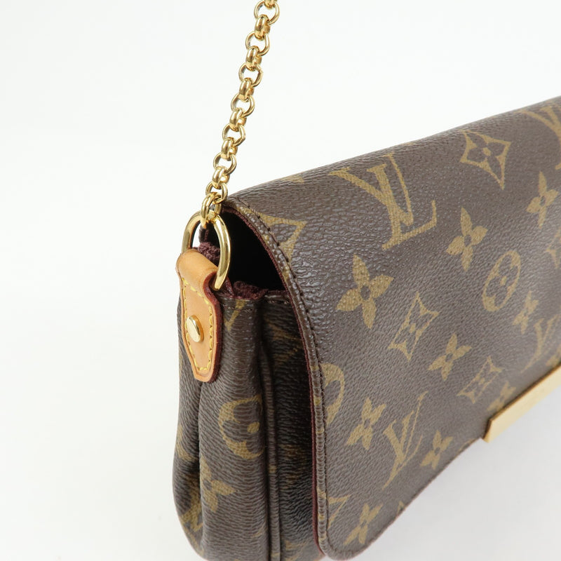 Louis Vuitton Favorite Monogram Canvas Brown Bag