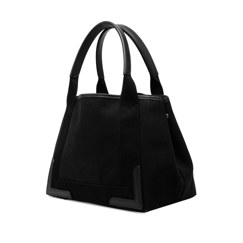 Canvas Navy Cabas Tote S - Image 2