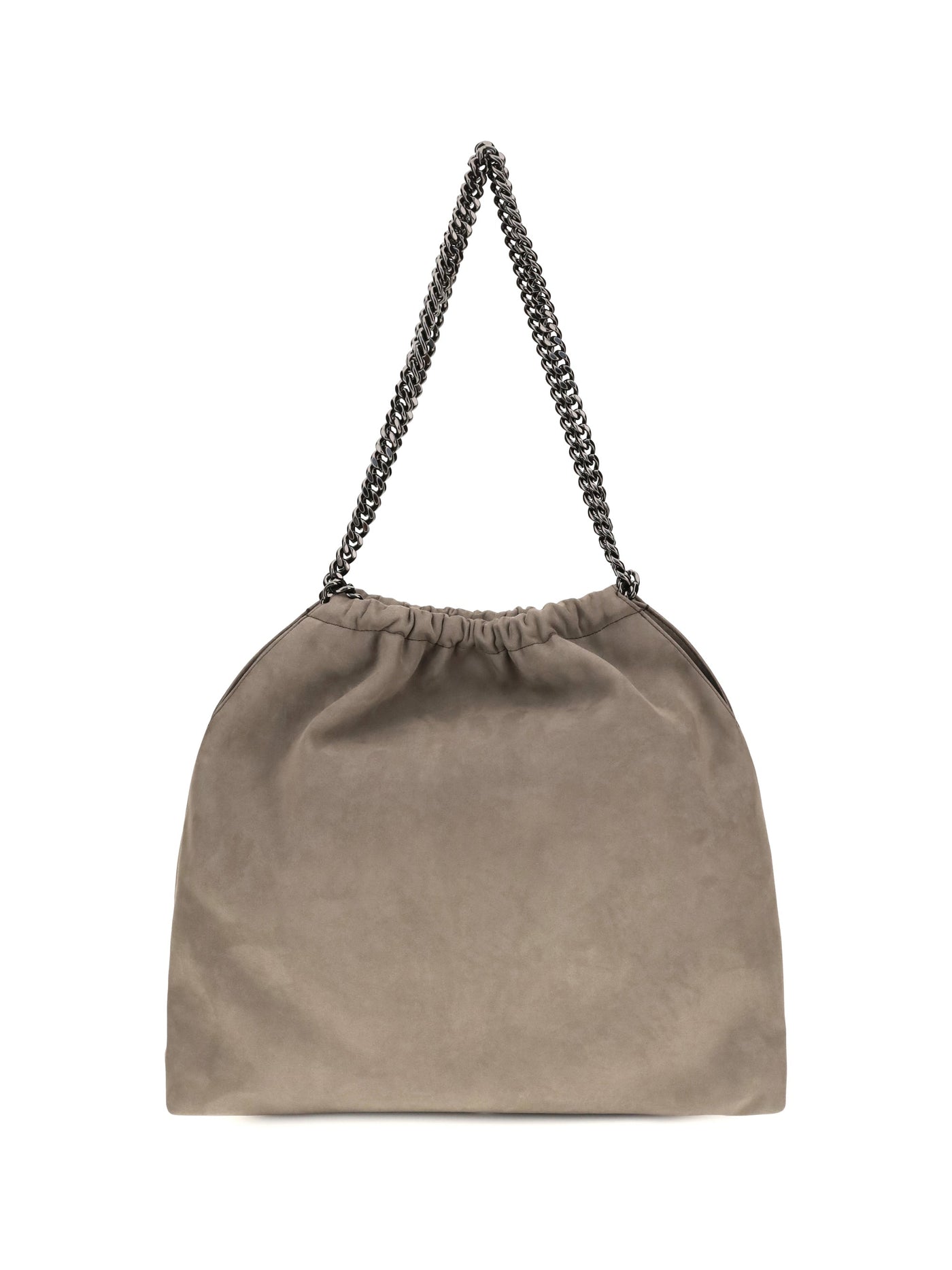 Stella Mccartney Falabella Mini Shoulder Bag — Gray Polyester