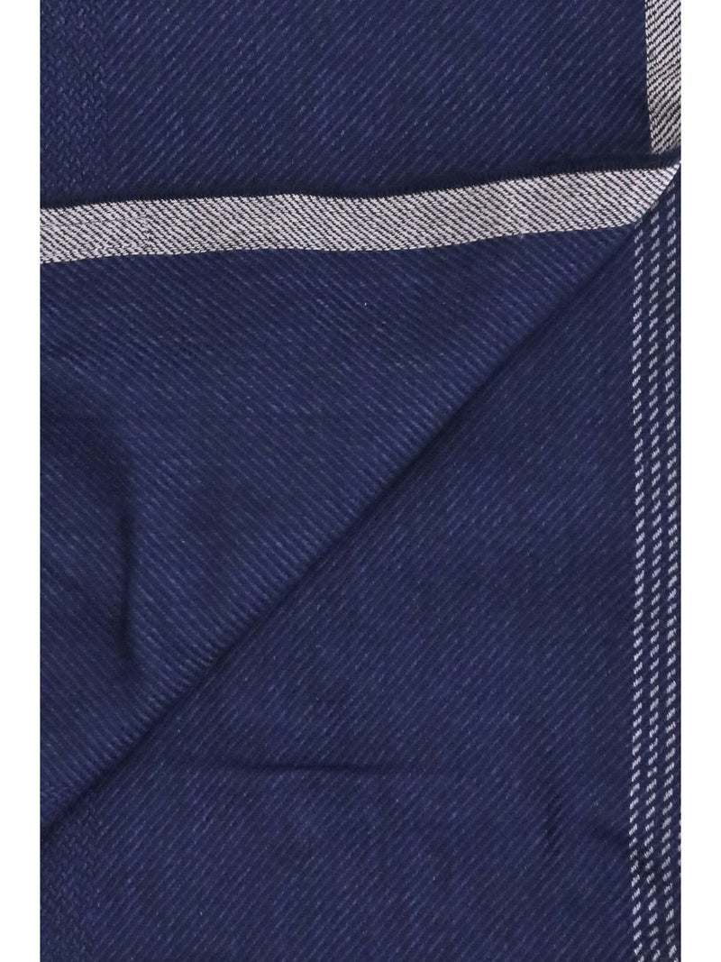 Brunello Cucinelli Cashmere Scarf — Blue Scarfs