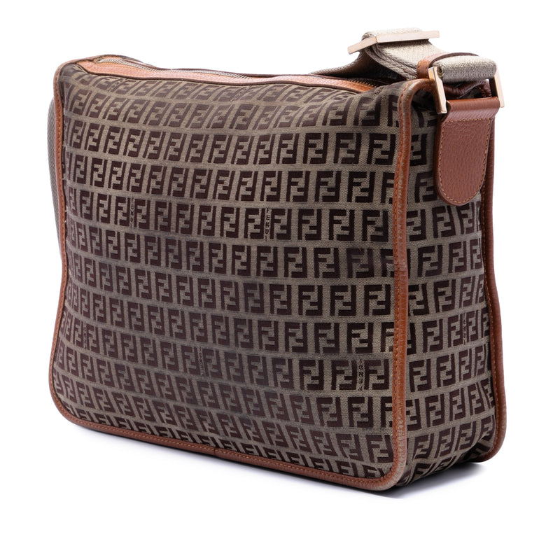Zucchino Canvas F Charm Crossbody - Image 2